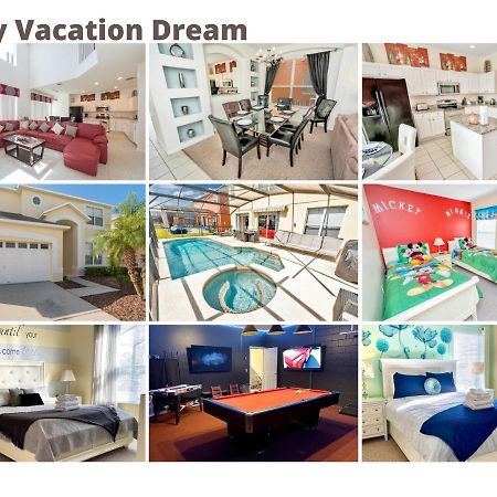 Disney Dream With Hot Tub, Pool, Xbox, Games Room, Lakeview, 10 Min To Disney, Clubhouse Kissimmee Exterior foto